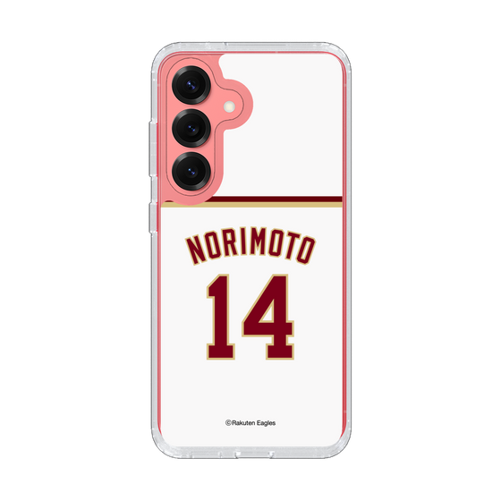 スリムプロテクションケース［ 楽天イーグルス - #14 Norimoto - ホーム ］