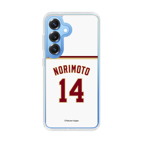 スリムプロテクションケース［ 楽天イーグルス - #14 Norimoto - ホーム ］
