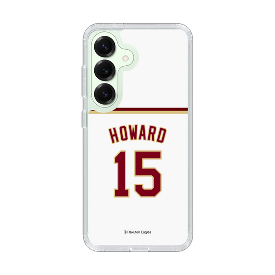 スリムプロテクションケース［ 楽天イーグルス - #15 Howard - ホーム ］