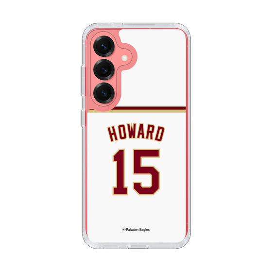 スリムプロテクションケース［ 楽天イーグルス - #15 Howard - ホーム ］