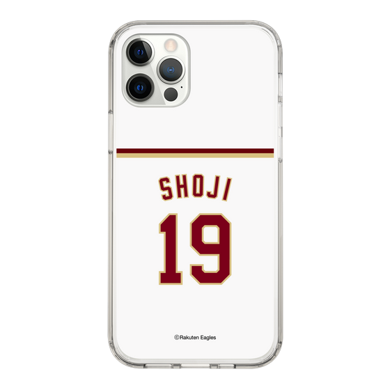 スリムプロテクションケース［ 楽天イーグルス - #19 Shoji - ホーム ］