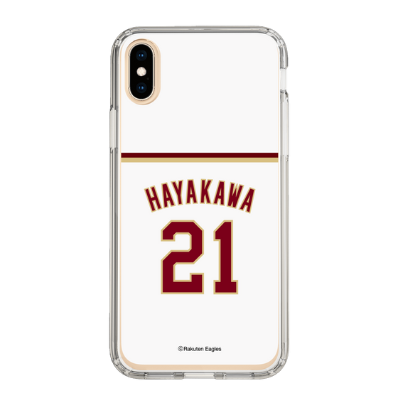 スリムプロテクションケース［ 楽天イーグルス - #21 Hayakawa - ホーム ］