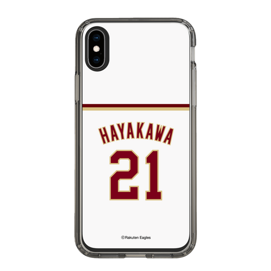 スリムプロテクションケース［ 楽天イーグルス - #21 Hayakawa - ホーム ］