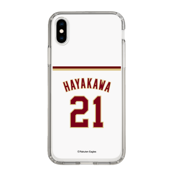 スリムプロテクションケース［ 楽天イーグルス - #21 Hayakawa - ホーム ］