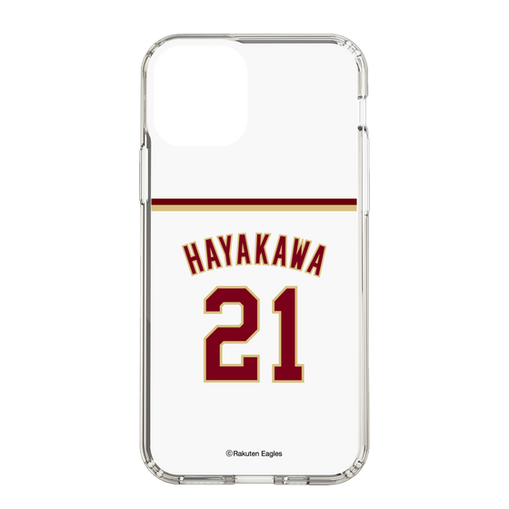 スリムプロテクションケース［ 楽天イーグルス - #21 Hayakawa - ホーム ］
