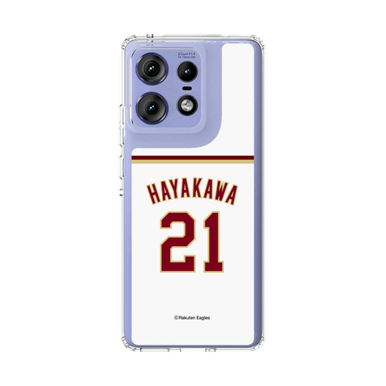スリムプロテクションケース［ 楽天イーグルス - #21 Hayakawa - ホーム ］