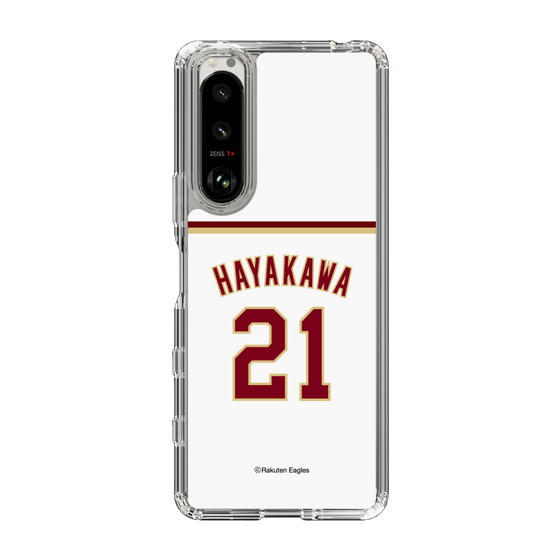 スリムプロテクションケース［ 楽天イーグルス - #21 Hayakawa - ホーム ］