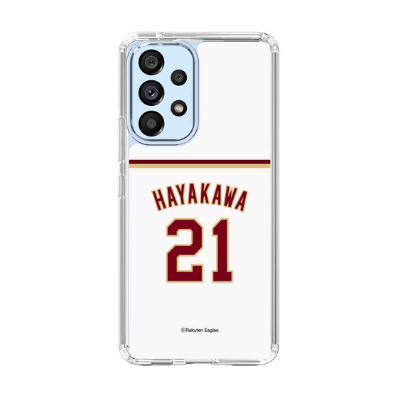 スリムプロテクションケース［ 楽天イーグルス - #21 Hayakawa - ホーム ］