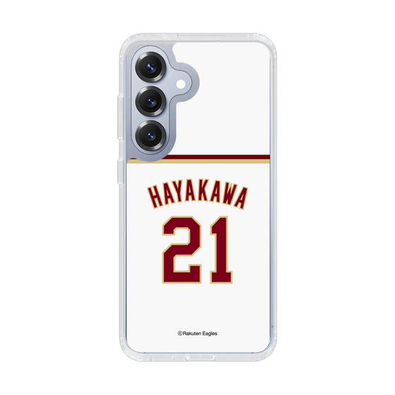 スリムプロテクションケース［ 楽天イーグルス - #21 Hayakawa - ホーム ］