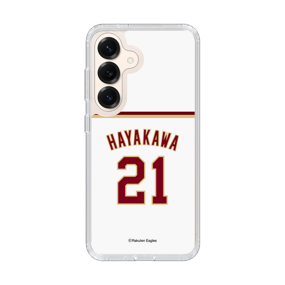 スリムプロテクションケース［ 楽天イーグルス - #21 Hayakawa - ホーム ］