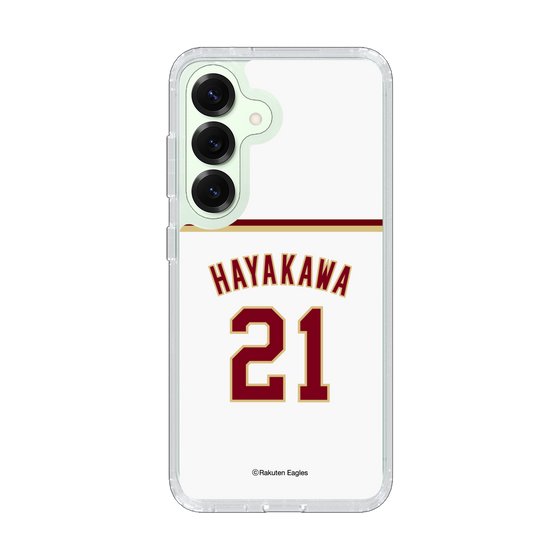 スリムプロテクションケース［ 楽天イーグルス - #21 Hayakawa - ホーム ］