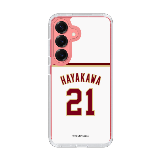 スリムプロテクションケース［ 楽天イーグルス - #21 Hayakawa - ホーム ］