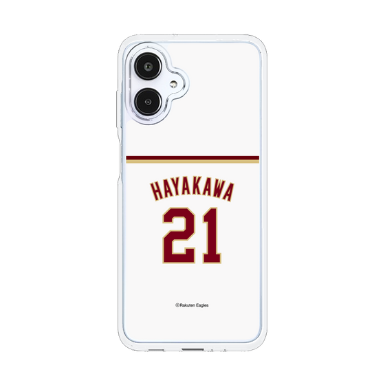 スリムプロテクションケース［ 楽天イーグルス - #21 Hayakawa - ホーム ］