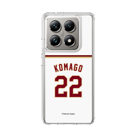 スリムプロテクションケース［ 楽天イーグルス - #22 Komago - ホーム ］
