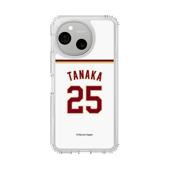 スリムプロテクションケース［ 楽天イーグルス - #25 Tanaka - ホーム ］