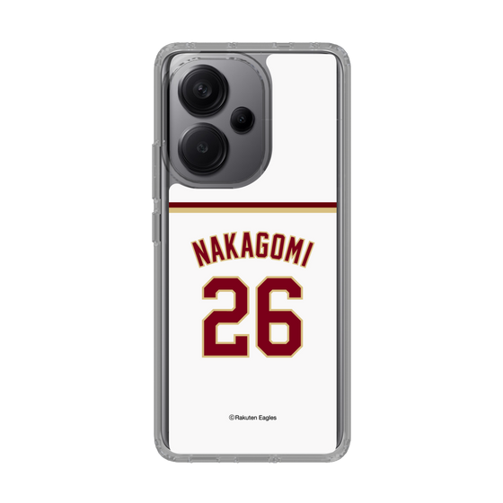 スリムプロテクションケース［ 楽天イーグルス - #26 Nakagomi - ホーム ］