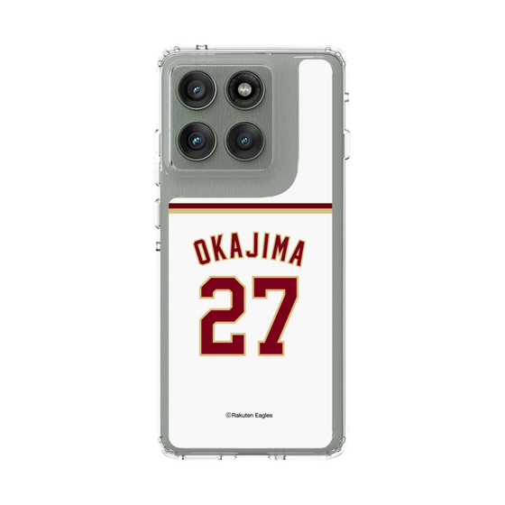 スリムプロテクションケース［ 楽天イーグルス - #27 Okajima - ホーム ］