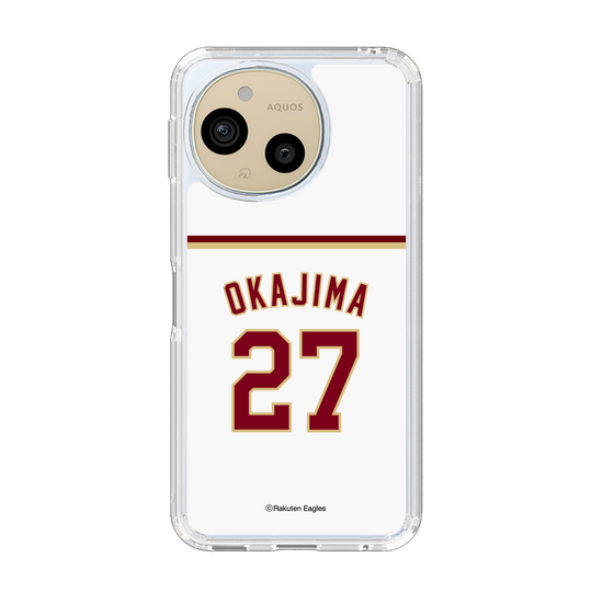スリムプロテクションケース［ 楽天イーグルス - #27 Okajima - ホーム ］