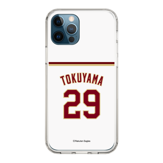 スリムプロテクションケース［ 楽天イーグルス - #29 Tokuyama - ホーム ］