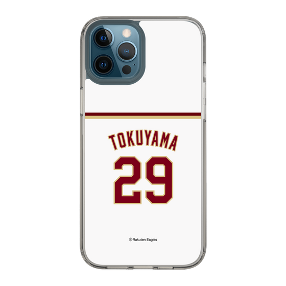 スリムプロテクションケース［ 楽天イーグルス - #29 Tokuyama - ホーム ］