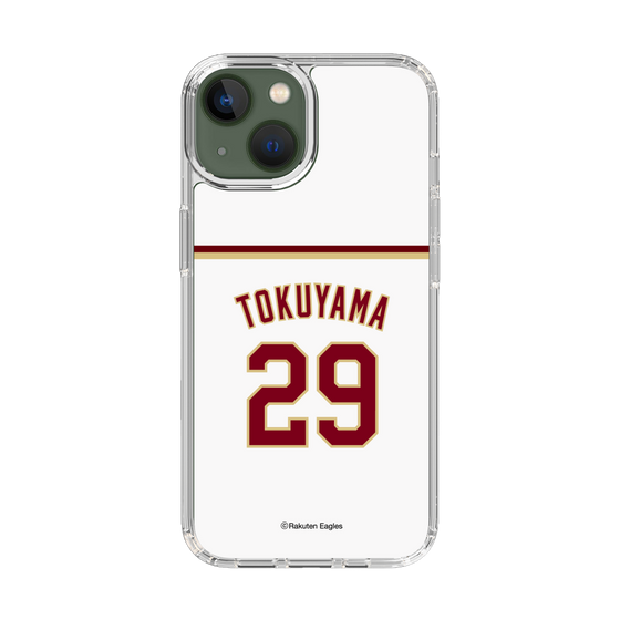 スリムプロテクションケース［ 楽天イーグルス - #29 Tokuyama - ホーム ］