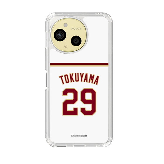 スリムプロテクションケース［ 楽天イーグルス - #29 Tokuyama - ホーム ］