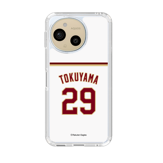 スリムプロテクションケース［ 楽天イーグルス - #29 Tokuyama - ホーム ］
