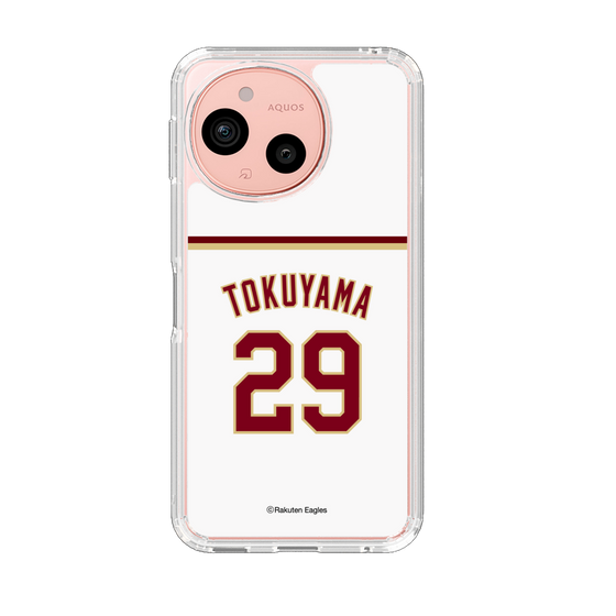 スリムプロテクションケース［ 楽天イーグルス - #29 Tokuyama - ホーム ］