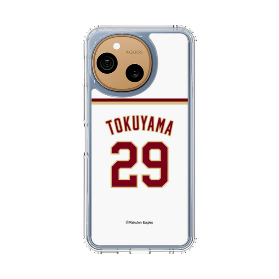 スリムプロテクションケース［ 楽天イーグルス - #29 Tokuyama - ホーム ］