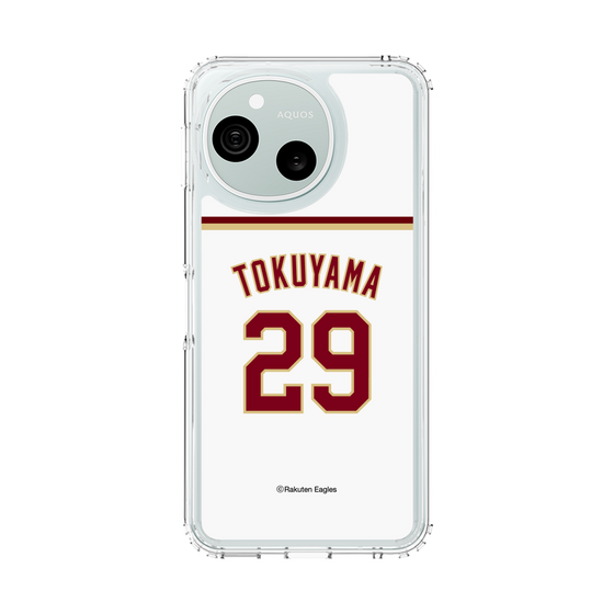 スリムプロテクションケース［ 楽天イーグルス - #29 Tokuyama - ホーム ］