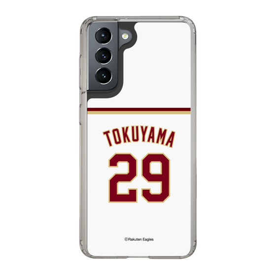 スリムプロテクションケース［ 楽天イーグルス - #29 Tokuyama - ホーム ］