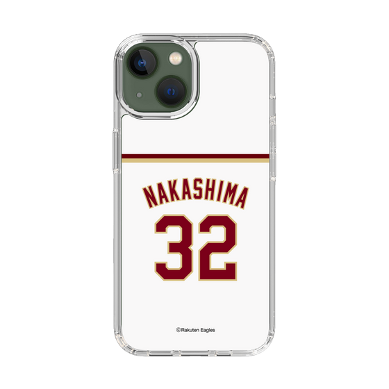 スリムプロテクションケース［ 楽天イーグルス - #32 Nakashima - ホーム ］