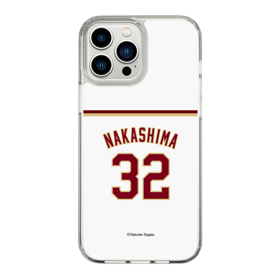スリムプロテクションケース［ 楽天イーグルス - #32 Nakashima - ホーム ］