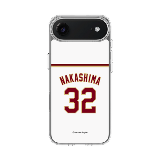 スリムプロテクションケース［ 楽天イーグルス - #32 Nakashima - ホーム ］
