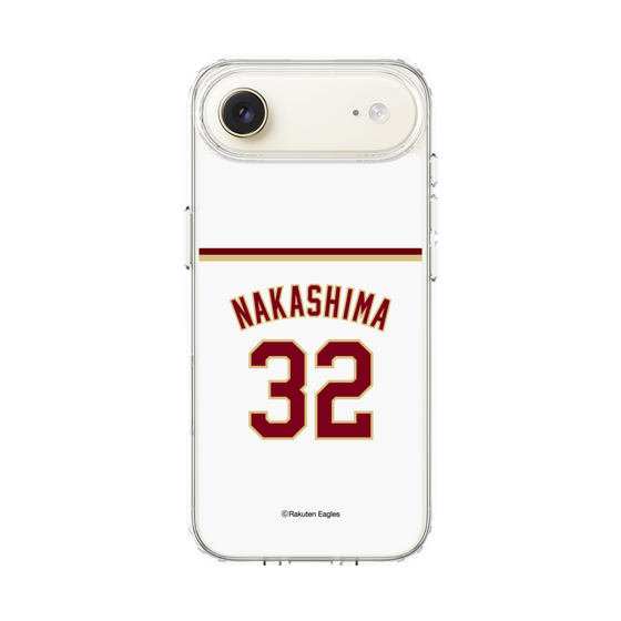 スリムプロテクションケース［ 楽天イーグルス - #32 Nakashima - ホーム ］