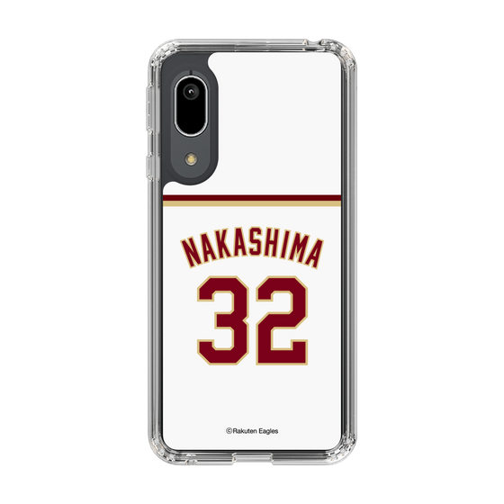 スリムプロテクションケース［ 楽天イーグルス - #32 Nakashima - ホーム ］