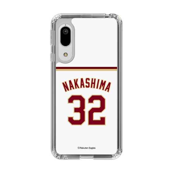 スリムプロテクションケース［ 楽天イーグルス - #32 Nakashima - ホーム ］