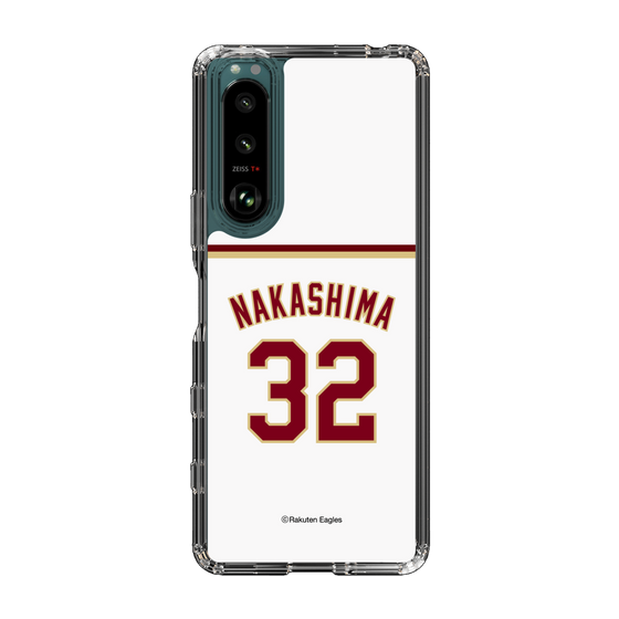 スリムプロテクションケース［ 楽天イーグルス - #32 Nakashima - ホーム ］