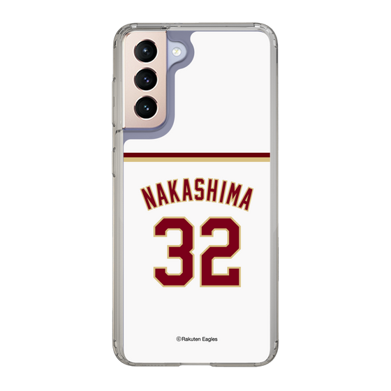 スリムプロテクションケース［ 楽天イーグルス - #32 Nakashima - ホーム ］