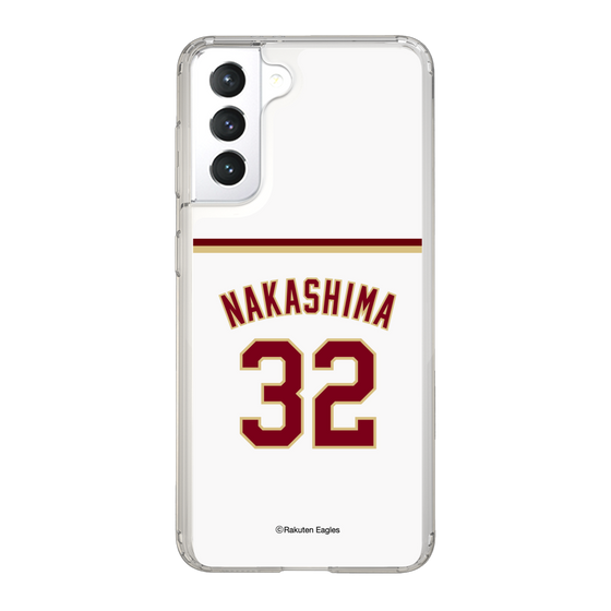 スリムプロテクションケース［ 楽天イーグルス - #32 Nakashima - ホーム ］