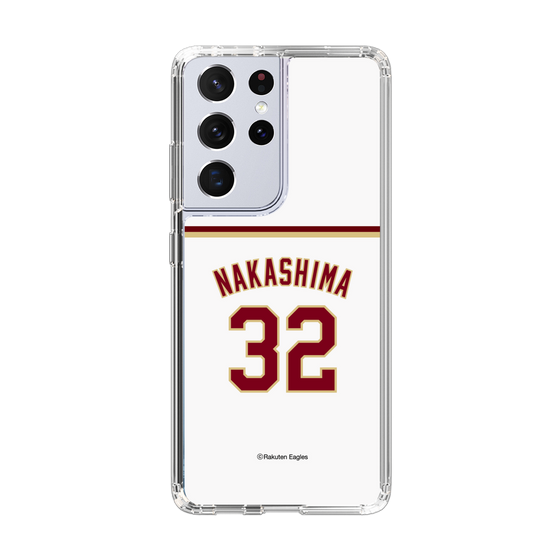 スリムプロテクションケース［ 楽天イーグルス - #32 Nakashima - ホーム ］