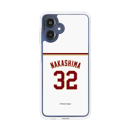 スリムプロテクションケース［ 楽天イーグルス - #32 Nakashima - ホーム ］