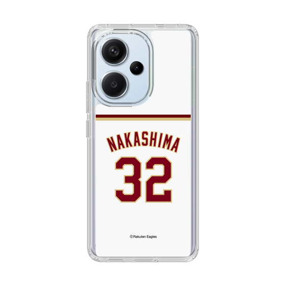 スリムプロテクションケース［ 楽天イーグルス - #32 Nakashima - ホーム ］