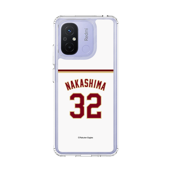 スリムプロテクションケース［ 楽天イーグルス - #32 Nakashima - ホーム ］
