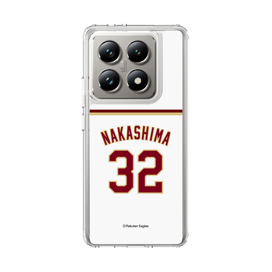 スリムプロテクションケース［ 楽天イーグルス - #32 Nakashima - ホーム ］