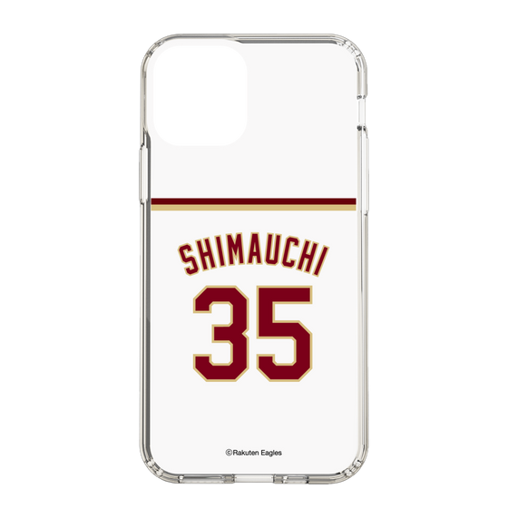 スリムプロテクションケース［ 楽天イーグルス - #35 Shimauchi - ホーム ］
