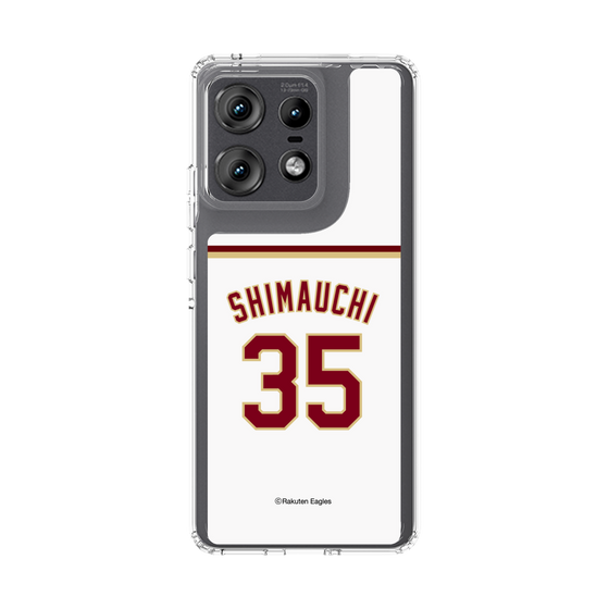 スリムプロテクションケース［ 楽天イーグルス - #35 Shimauchi - ホーム ］