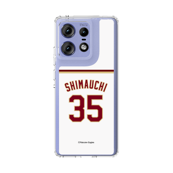 スリムプロテクションケース［ 楽天イーグルス - #35 Shimauchi - ホーム ］