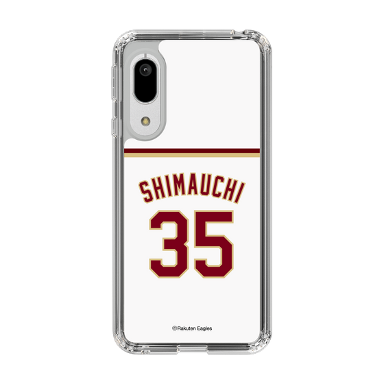 スリムプロテクションケース［ 楽天イーグルス - #35 Shimauchi - ホーム ］