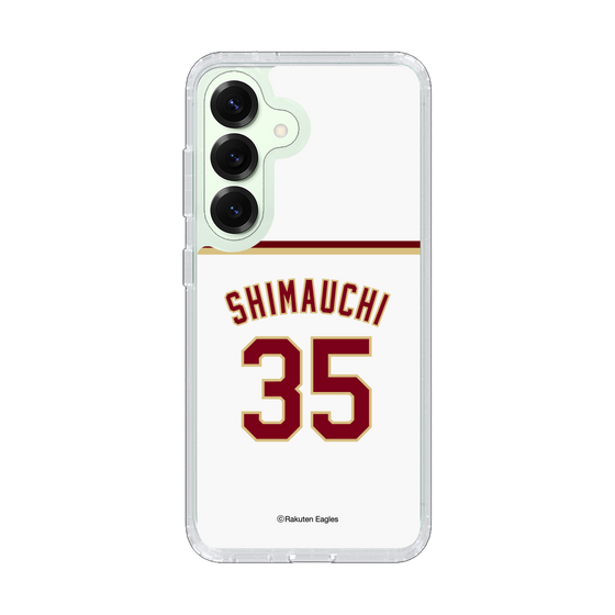 スリムプロテクションケース［ 楽天イーグルス - #35 Shimauchi - ホーム ］